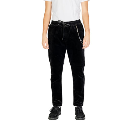 Gianni Lupo Black Cotton Jeans & Pant - IT50 | L