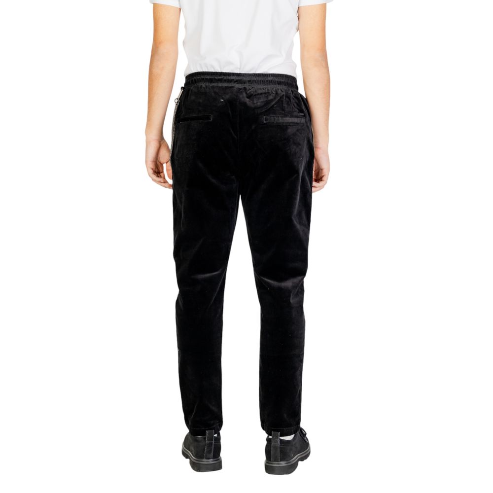 Gianni Lupo Black Cotton Jeans & Pant - IT50 | L