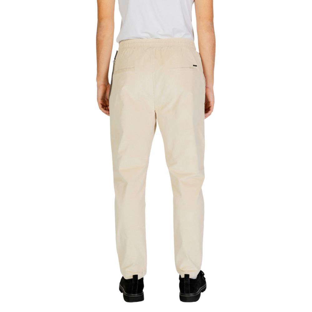 Gianni Lupo Cream Cotton Jeans & Pant - IT50 | L