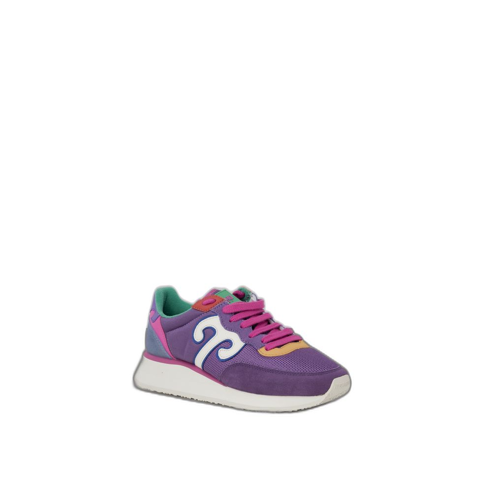 Wushu Purple Leather Sneaker - EU36/US6