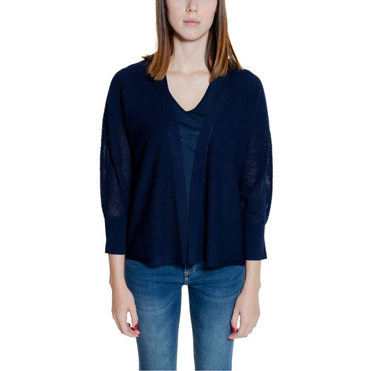 Street One Blue Viscose Cardigan