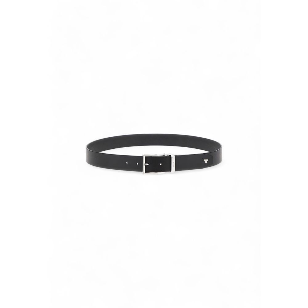 Guess Black Leather Belt - M