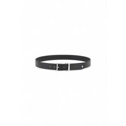 Guess Black Leather Belt - M