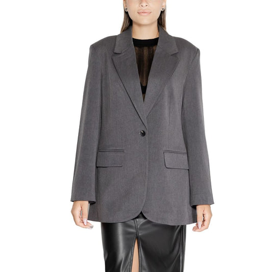 Only Gray Recycled Polyester Suits & Blazer - IT38|XS