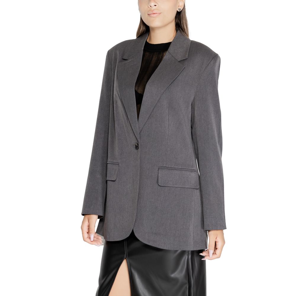 Only Gray Recycled Polyester Suits & Blazer - IT38|XS