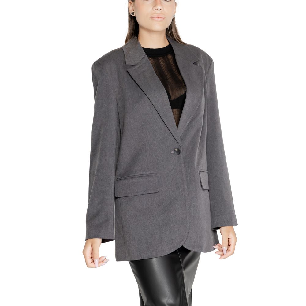 Only Gray Recycled Polyester Suits & Blazer - IT38|XS