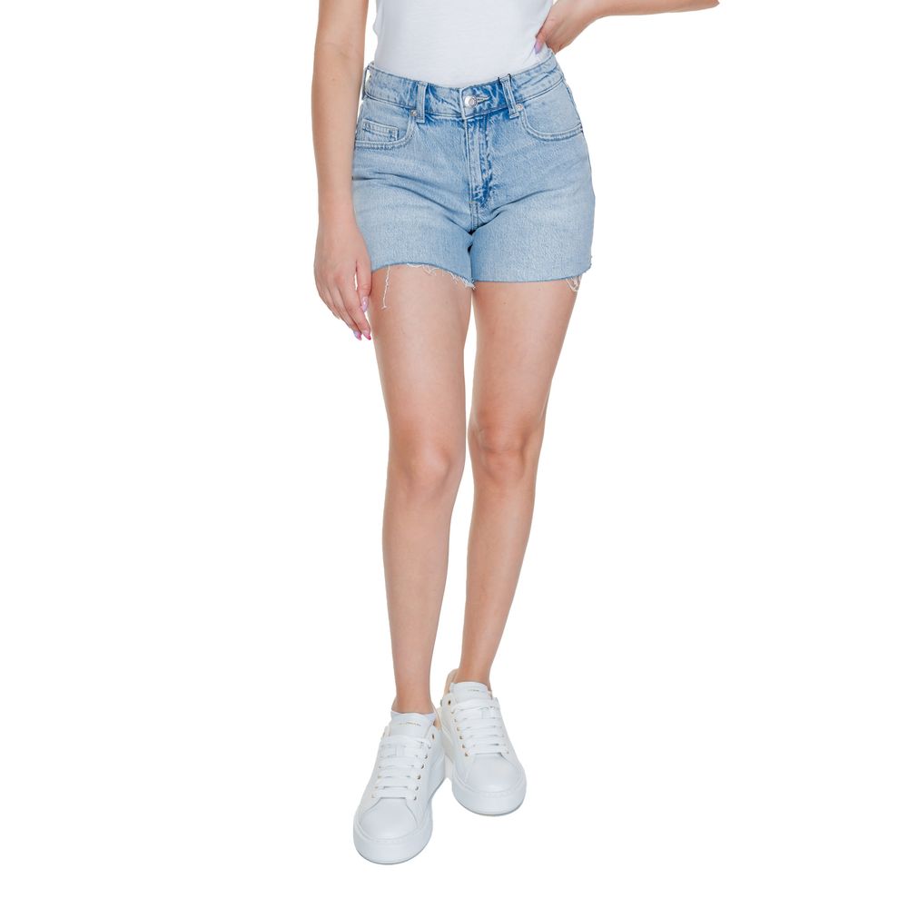 Vero Moda Light Blue Cotton Short - IT38|XS