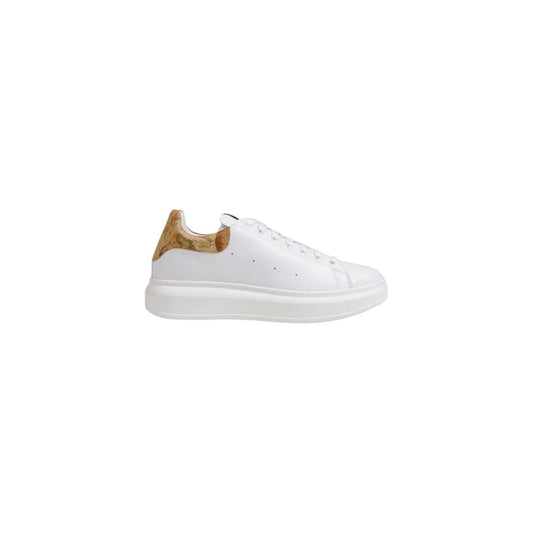 Alviero Martini Prima Classe White Leather Sneaker - EU43/US10