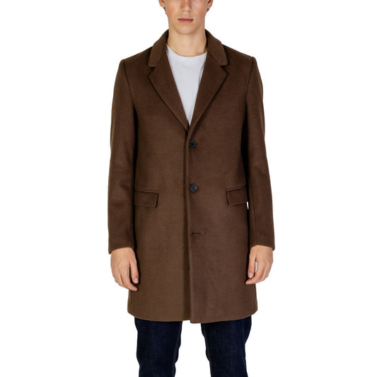 Antony Morato Brown Polyester Jacket