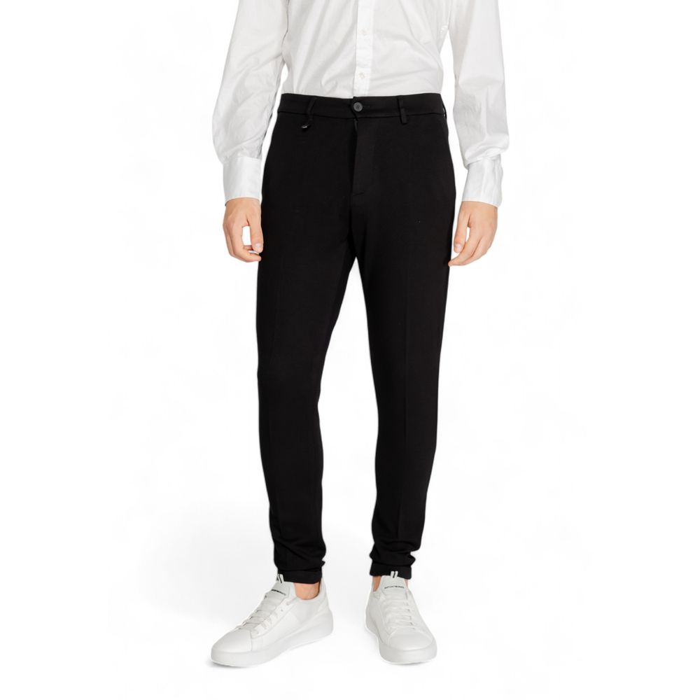 Antony Morato Black Viscose Jeans & Pant - IT54 | XXL