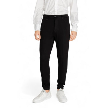 Antony Morato Black Viscose Jeans & Pant - IT54 | XXL