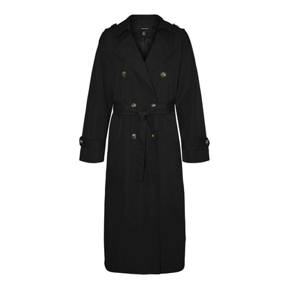 Vero Moda Black Polyester Jackets & Coat - IT40|S