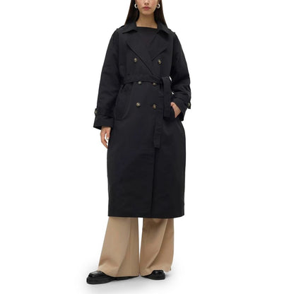 Vero Moda Black Polyester Jackets & Coat - IT40|S