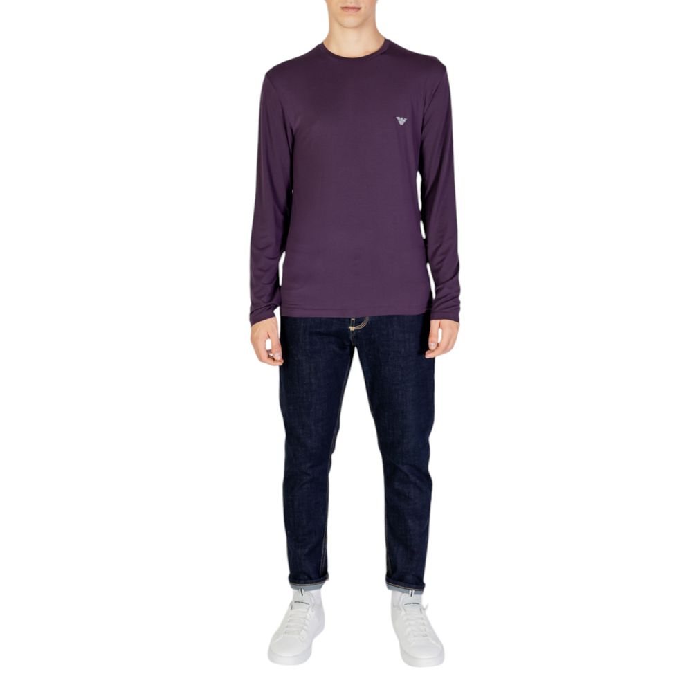 Emporio Armani Underwear Purple Modal Shirt