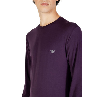 Emporio Armani Underwear Purple Modal Shirt