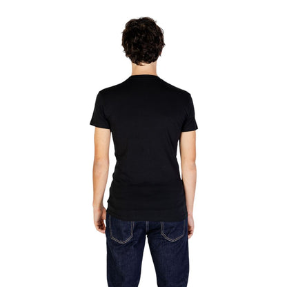 Emporio Armani Underwear Black Cotton T-Shirt - IT48 | L