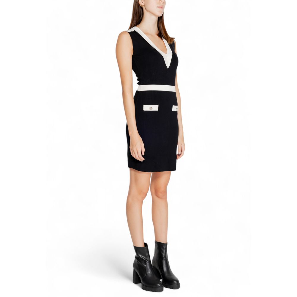 Morgan De Toi Black Viscose Dress - IT40|S