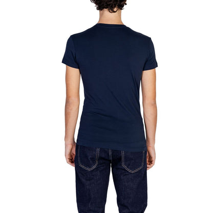 Emporio Armani Underwear Blue Cotton T-Shirt - IT44 | S