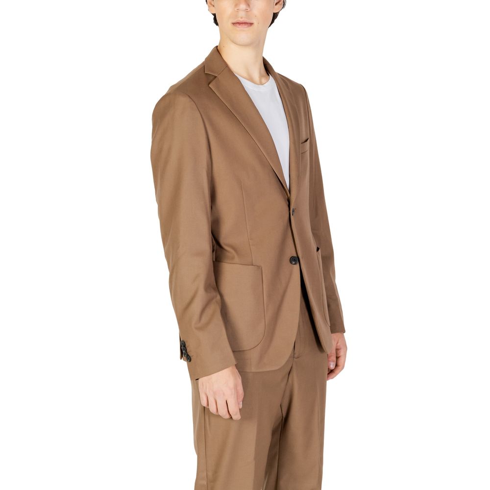 Hamaki-Ho Beige Polyester Blazer - IT48 | M