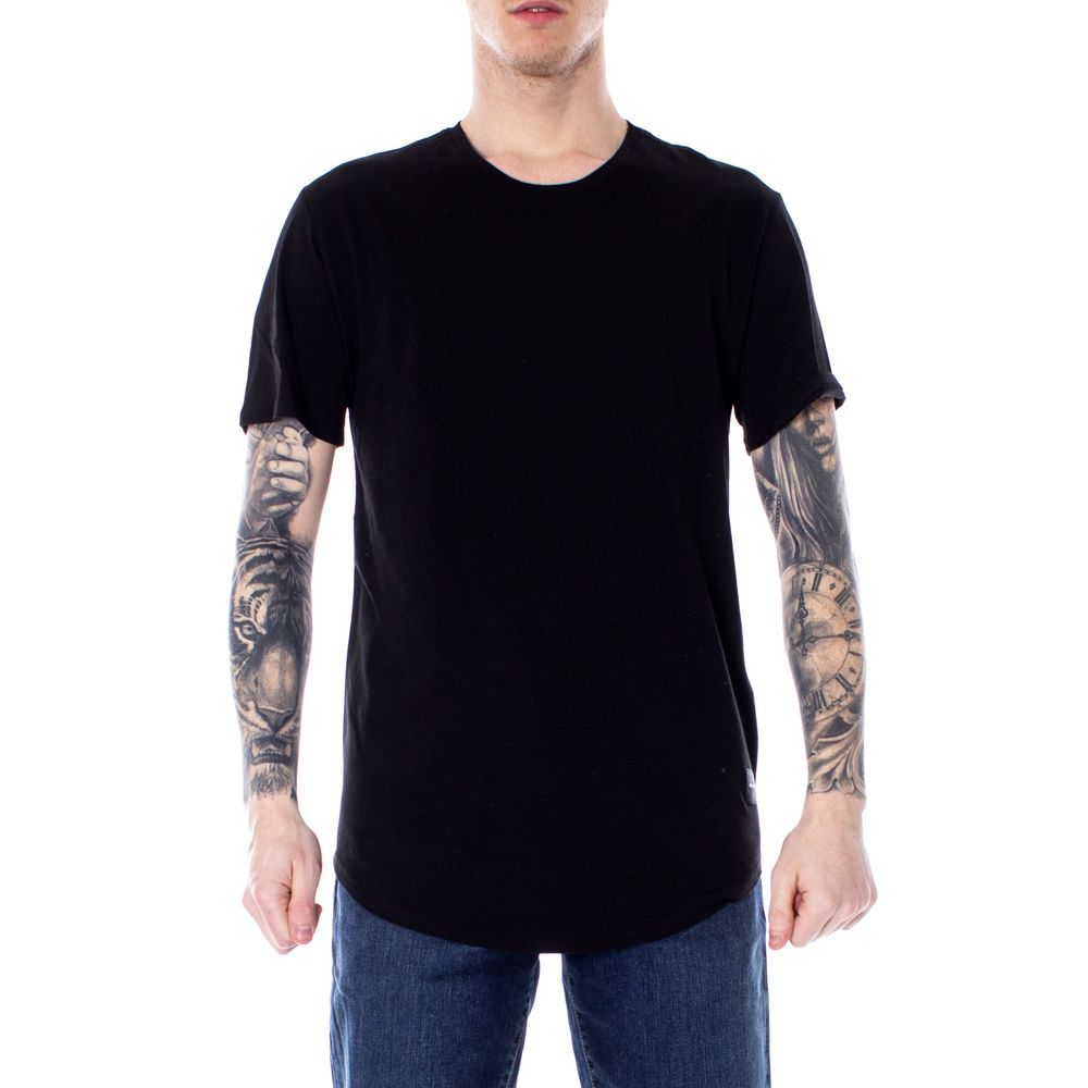 Only & Sons Black Cotton T-Shirt - IT42 | XS