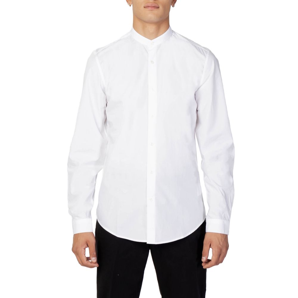 Antony Morato White Cotton Shirt - IT56 | 3XL