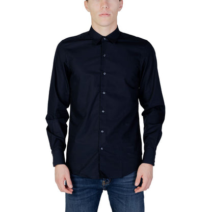 Antony Morato Blue Cotton Shirt - IT44 | XS