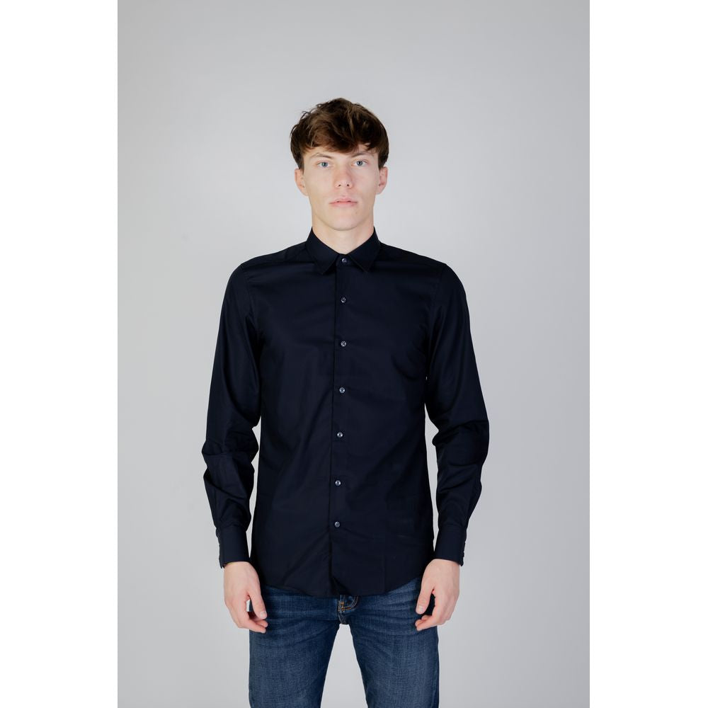 Antony Morato Blue Cotton Shirt - IT44 | XS