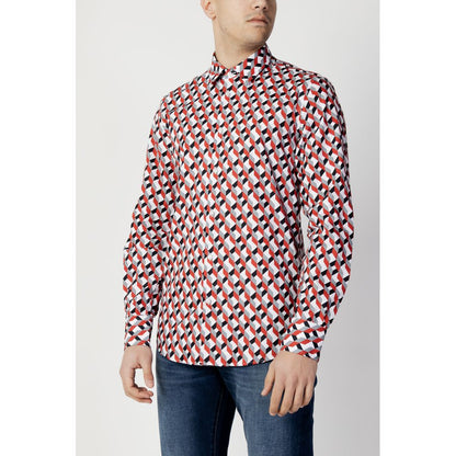 Antony Morato Red Cotton Shirt - IT46 | S