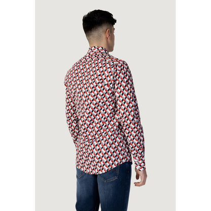 Antony Morato Red Cotton Shirt - IT46 | S