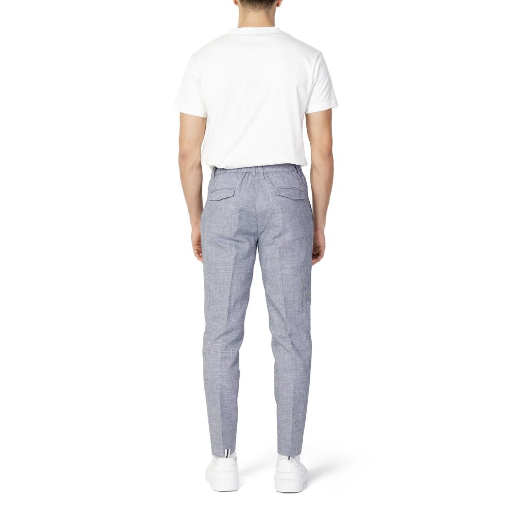 Antony Morato Blue Linen Jeans & Pant - IT52 | XL