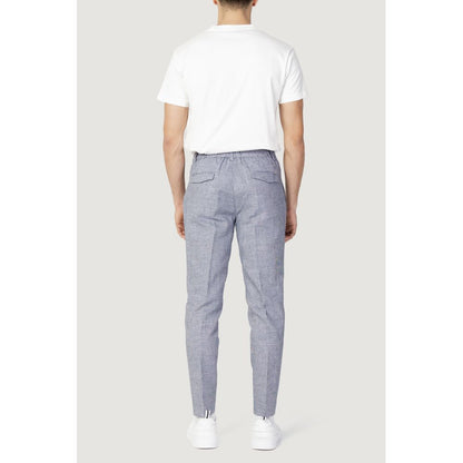 Antony Morato Blue Linen Jeans & Pant - IT52 | XL