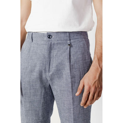 Antony Morato Blue Linen Jeans & Pant - IT52 | XL