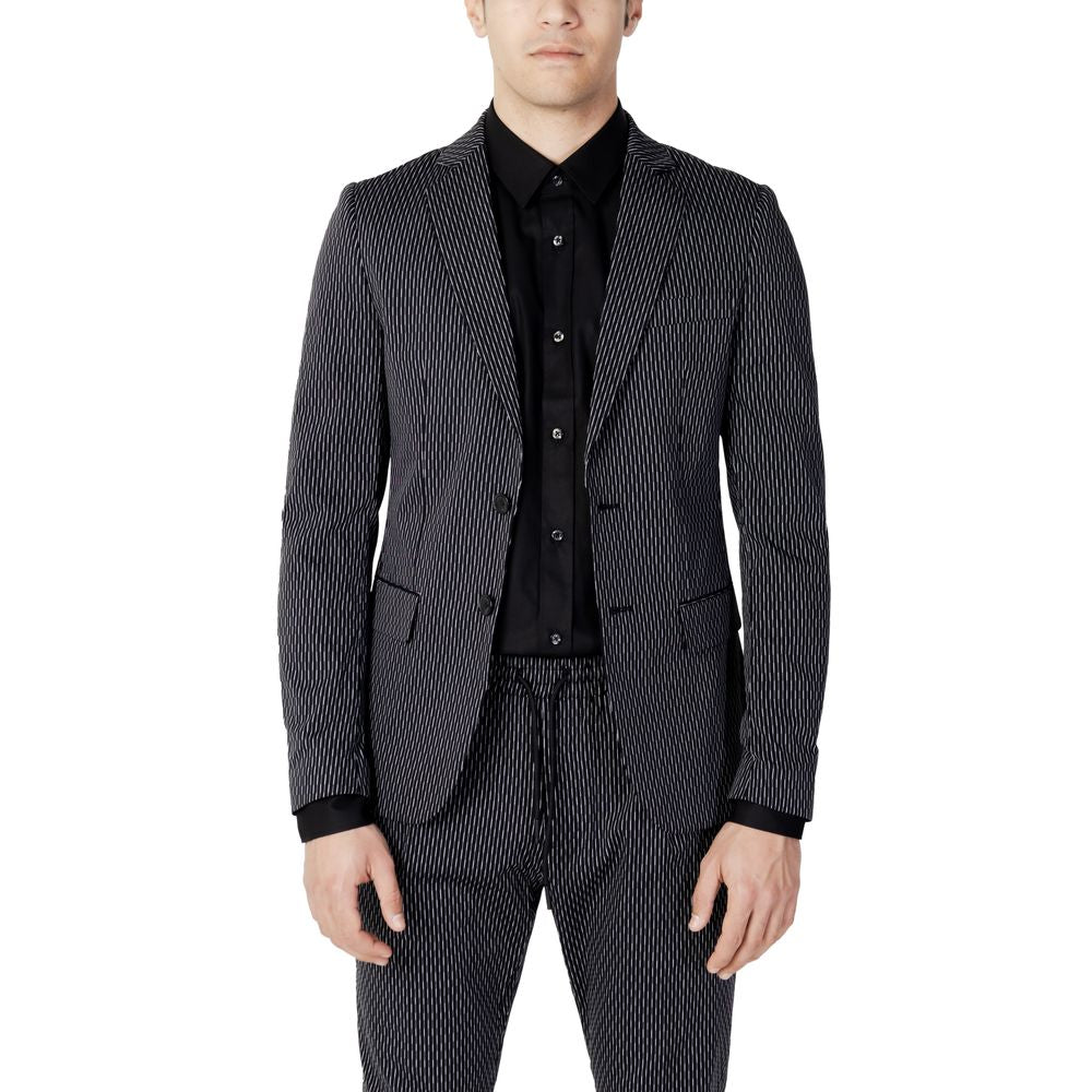 Antony Morato Black Cotton Blazer - IT46 | S