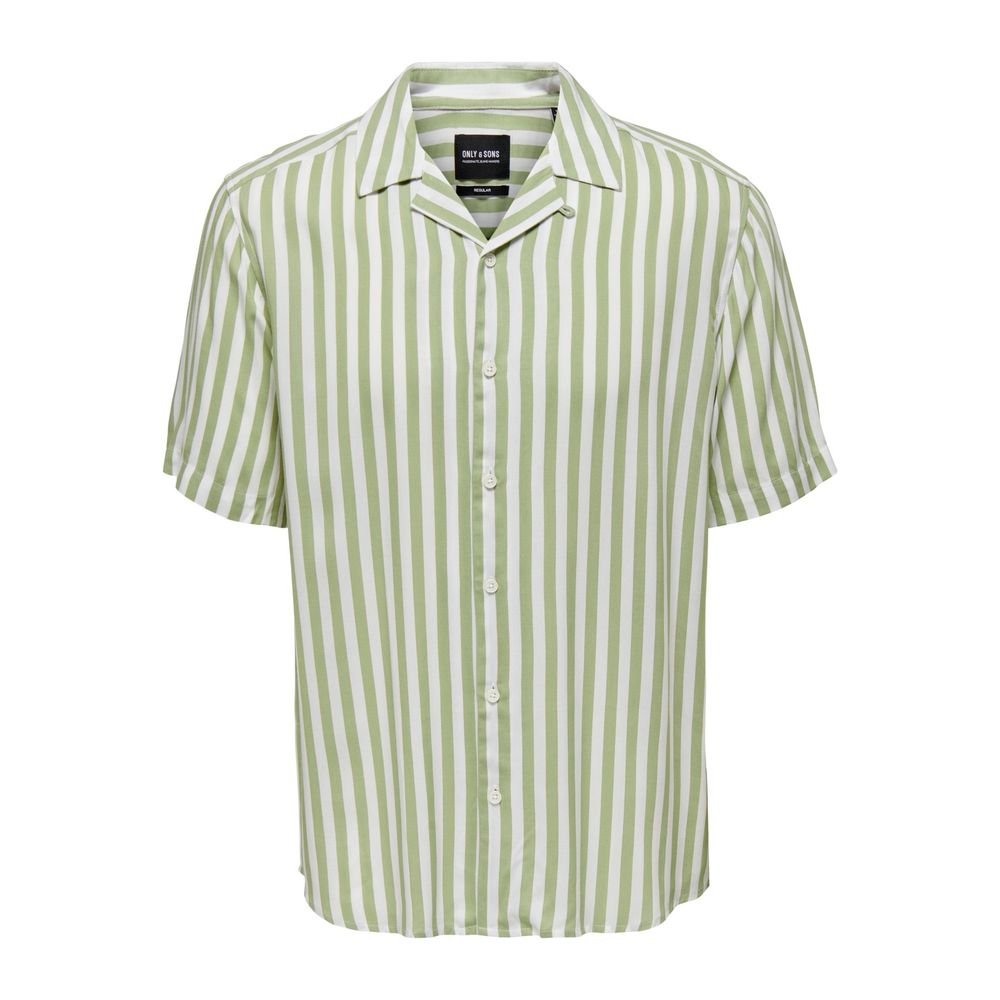 Only & Sons Green Viscose Shirt - IT44 | S