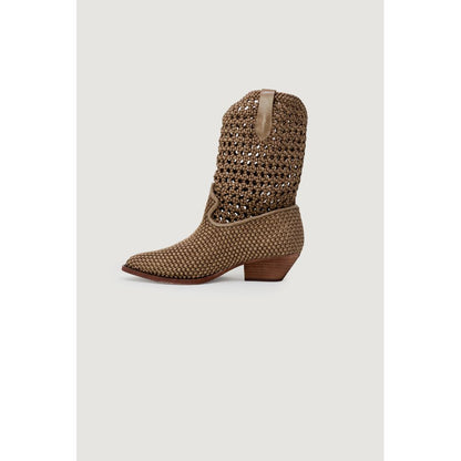 ASH Beige Leather Boot - EU39/US9