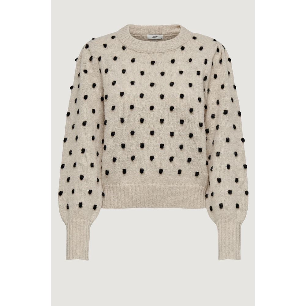 Jacqueline De Yong Beige Polyester Sweater - IT42|M