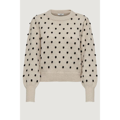 Jacqueline De Yong Beige Polyester Sweater - IT42|M