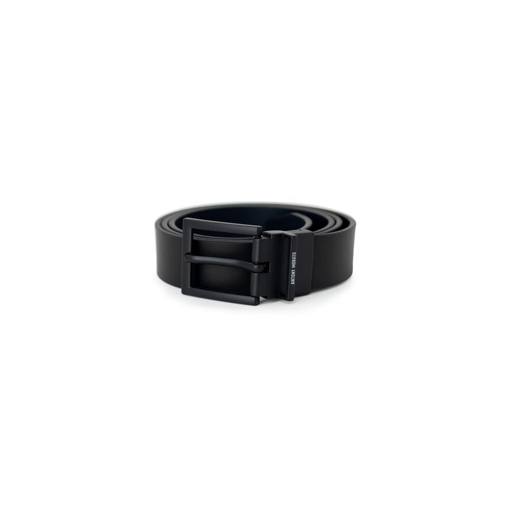 Antony Morato Black Leather Belt