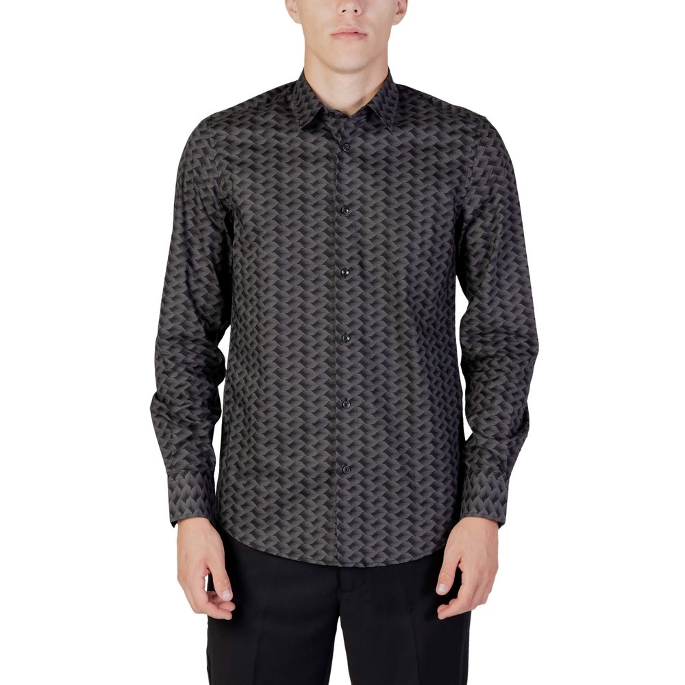 Antony Morato Gray Cotton Shirt - IT44 | XS