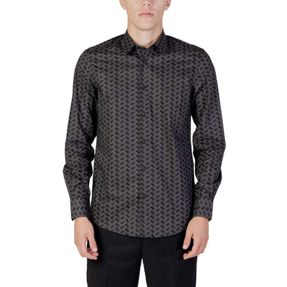 Antony Morato Gray Cotton Shirt - IT44 | XS