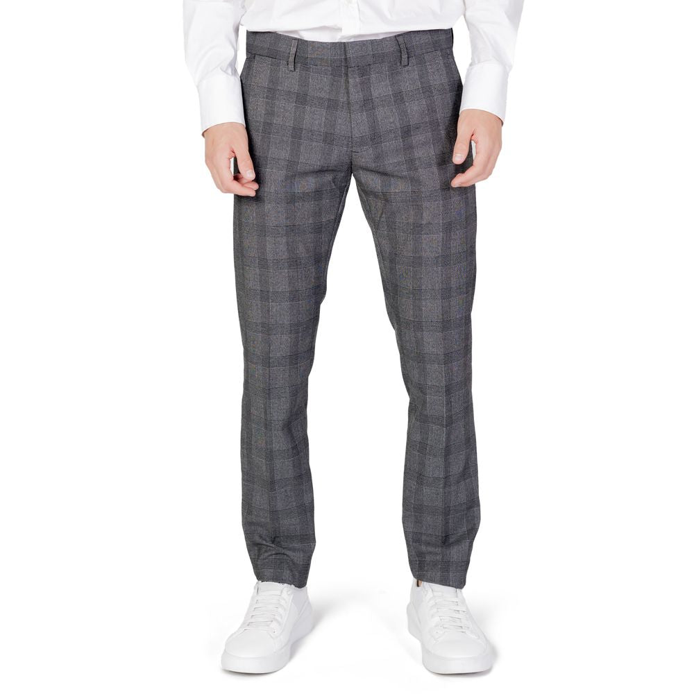 Antony Morato Black Polyester Jeans & Pant - IT46 | S