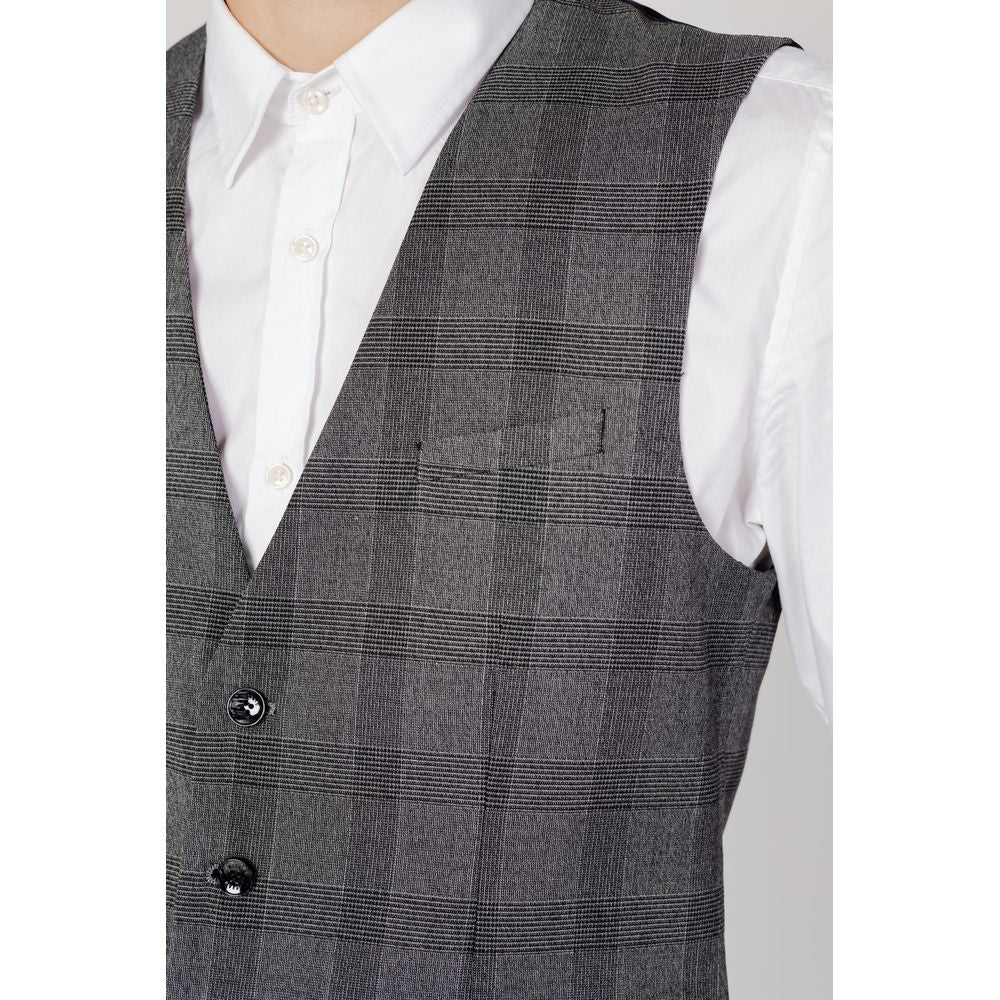 Antony Morato Black Polyester Vest - IT50 | L