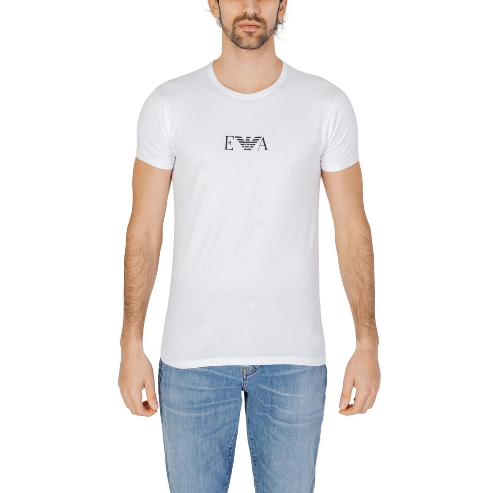 Emporio Armani Underwear White Cotton T-Shirt - IT52 | XL