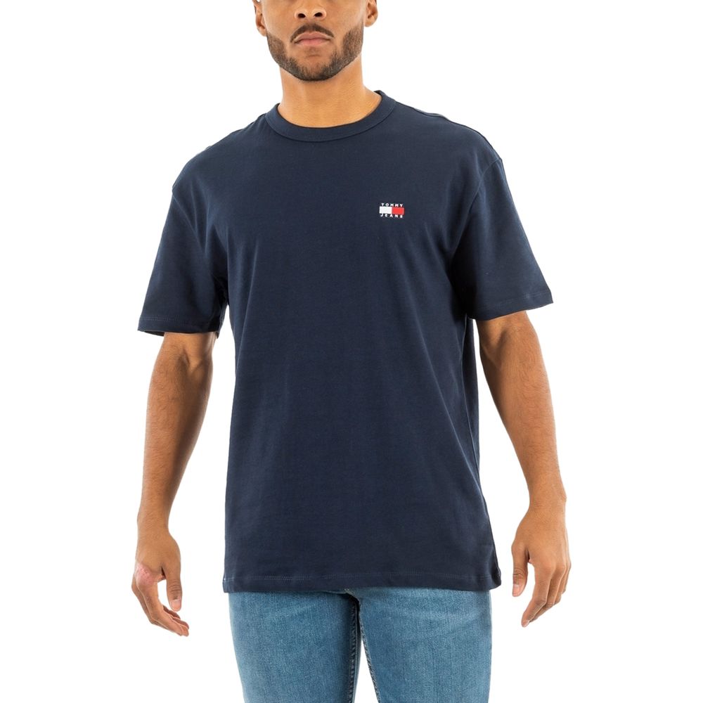 Tommy Hilfiger Jeans Blue Organic Cotton T-Shirt - IT48 | L