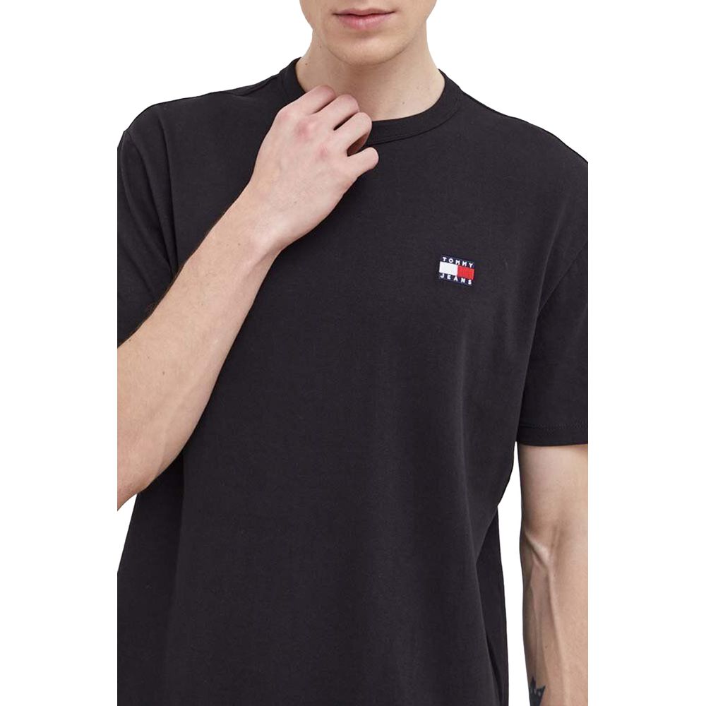 Tommy Hilfiger Jeans Black Cotton Cotton T-Shirt - IT48 | L