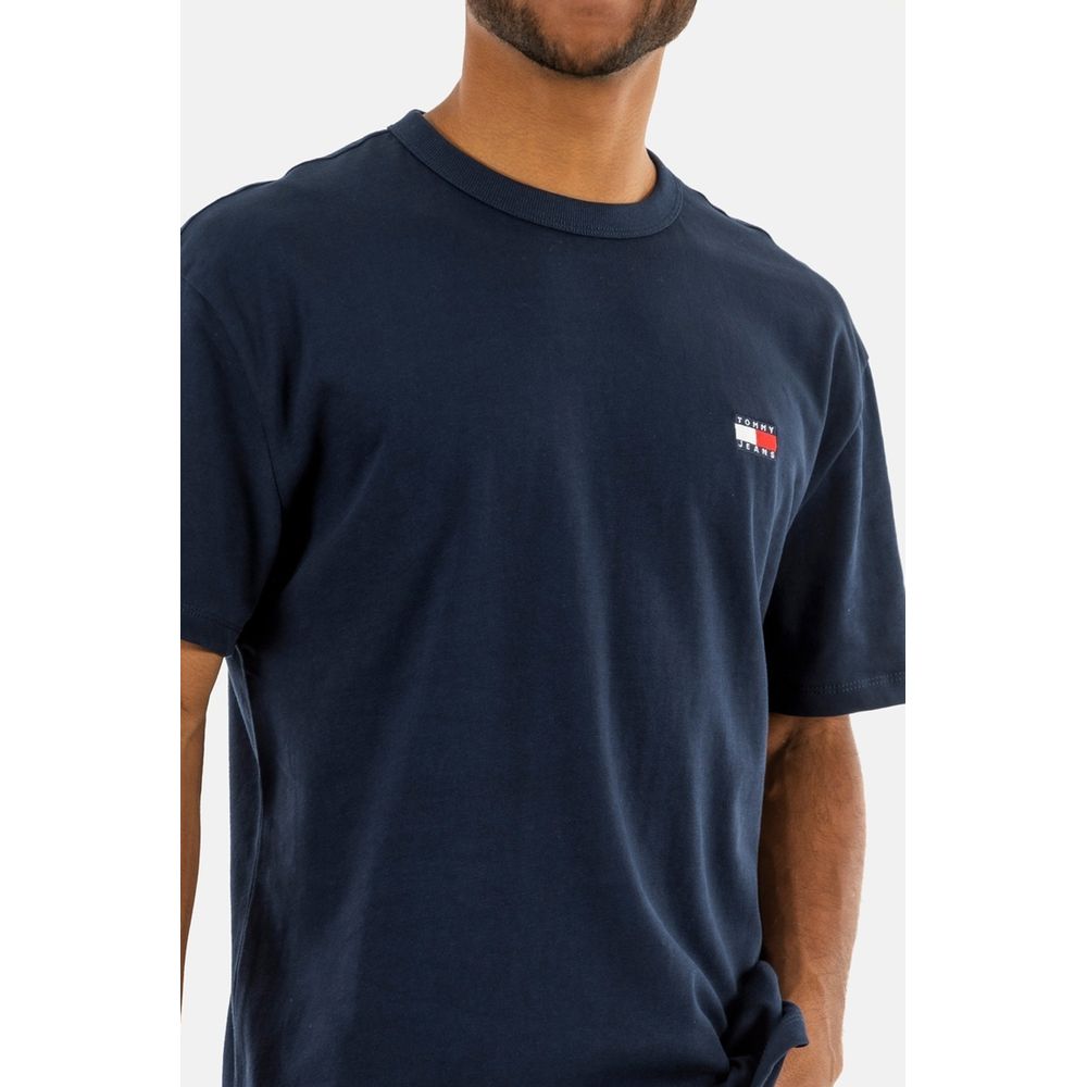 Tommy Hilfiger Jeans Blue Organic Cotton T-Shirt - IT48 | L