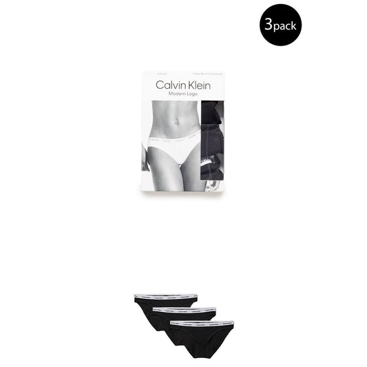 Calvin Klein Underwear Black Cotton Underwear - IT38|XS