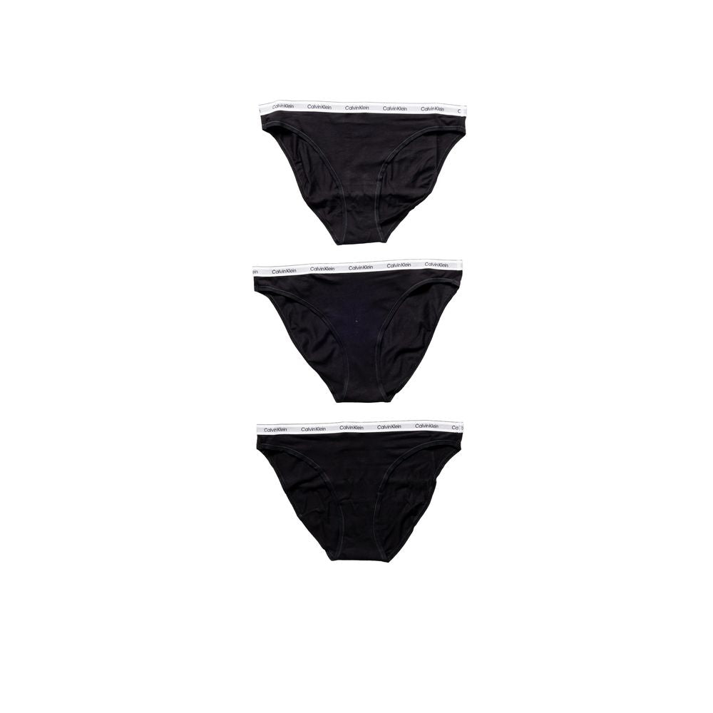 Calvin Klein Underwear Black Cotton Underwear - IT38|XS