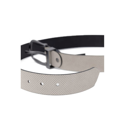 Antony Morato White Leather Belt - L