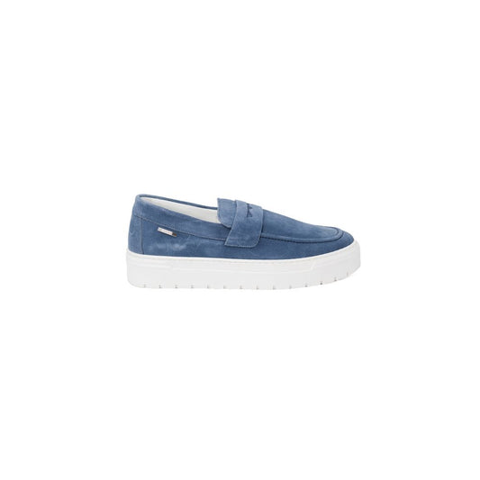 Antony Morato Blue Suede Leather Casual